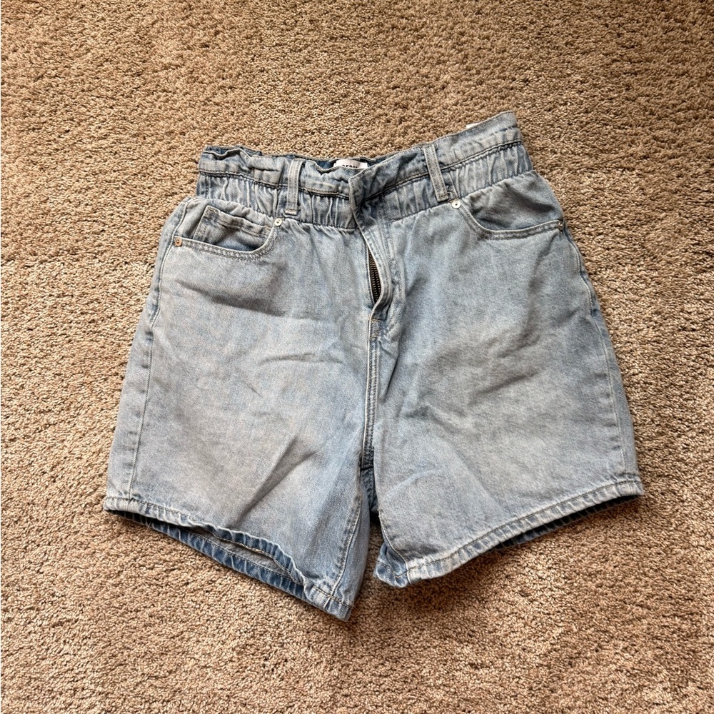 Ceros High Waisted Jean Shorts - Size 29
